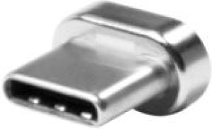 Adapter USB LogiLink USB-C - USB-C Srebrny  (CU0119ADAP) 1