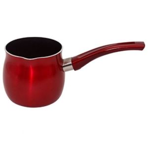 Sapir Tygielek do kawy i mleka 640ml antyadhezyjna powłoka czerwony (SP-1305-G10) 1