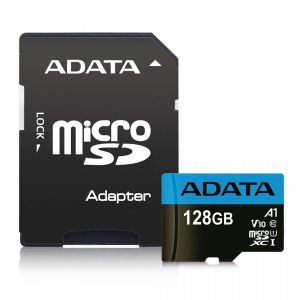 Karta ADATA Premier MicroSDXC 128 GB Class 10 UHS-I/U1 A1 V10 (AUSDX128GUICL10A1-RA1) 1