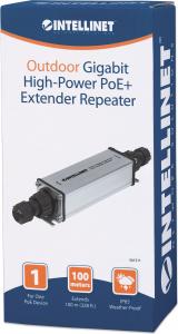 Intellinet Network Solutions GIGABITOWY EXTENDER SYGNAŁU POE/POE+ 1-PORTOWY ZEWNĘTRZNY (561211) 7