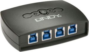 Przełącznik Lindy USB 3.0 4 Porty (43144) 1