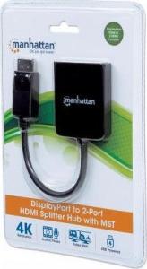 Manhattan Splitter DisplayPort - HDMI (152716) 4