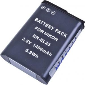 Akumulator Avacom zamiennik EN-EL23, Li-ion, 3.8V, 1400mAh, 5.3Wh (DINI-EL23-383) 1