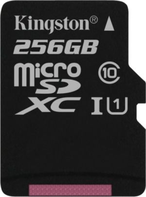 Karta Kingston MicroSDXC 256 GB Class 10  (SDCS/256GBSP                   ) 1