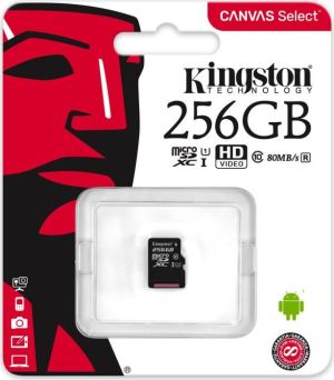 Karta Kingston MicroSDXC 256 GB Class 10  (SDCS/256GBSP                   ) 4