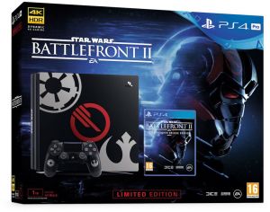 Sony PlayStation 4 Pro 1TB + Star Wars: Battlefront II (PS719973164) 1
