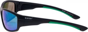 Hi-Tec Okulary przeciwsłoneczne Lunita Matt Black/Fern Green r. One Size (B110-4) 3