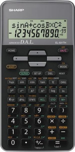 Kalkulator Sharp EL-531TH szary Box (SH-EL531THGY) 1