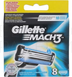 Gillette Mach3 M 8 końcówek 1