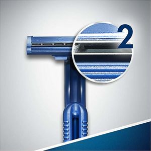 Gillette Maszynki do golenia Blue II M 20 sztuk 2