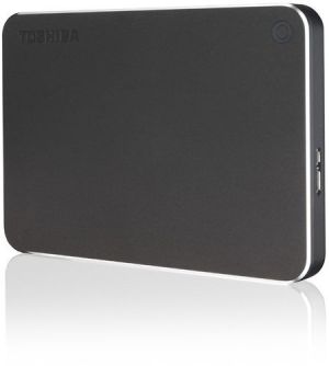 Dysk zewnętrzny HDD Toshiba HDD Canvio Premium 1 TB Czarno-srebrny (HDTW210EB3AA) 1