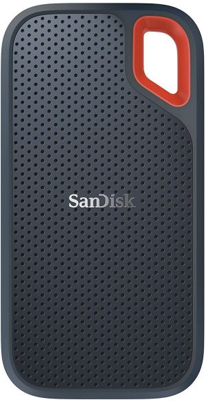 Dysk zewnętrzny SSD SanDisk Extreme Portable 250GB Czarno-pomarańczowy (SDSSDE60-250G-G25) 1