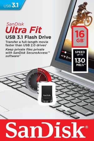 Pendrive SanDisk Ultra Fit, 16 GB  (SDCZ430-016G-G46) 5