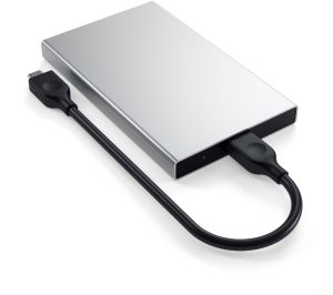 Kieszeń Satechi HDD/SSD - USB typu C Srebrna (ST-TCDES) 2