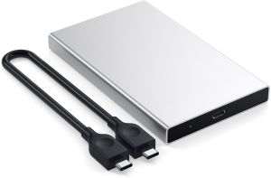 Kieszeń Satechi HDD/SSD - USB typu C Srebrna (ST-TCDES) 3