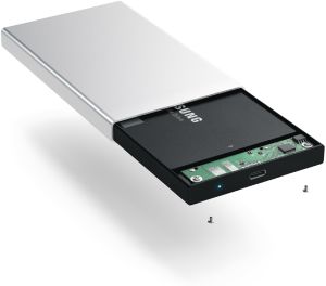 Kieszeń Satechi HDD/SSD - USB typu C Srebrna (ST-TCDES) 5