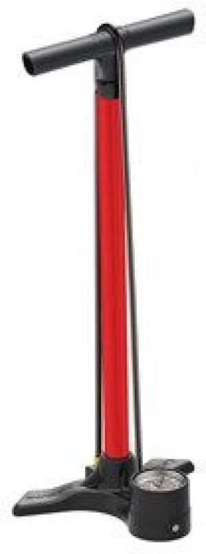 Lezyne Pompka podłogowa MACRO FLOOR DRIVE ABS-1 CHUCK 160psi czerwona połysk (NEW) - LZN-1-FP-MAFL-V115 1