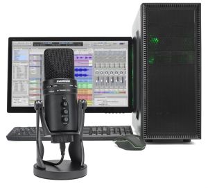Mikrofon Samson G-Track USB PRO Mikrofon pojemnościowy z interfejsem audio i mikserem (SAGM1UPRO) 2