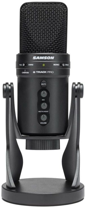 Mikrofon Samson G-Track USB PRO Mikrofon pojemnościowy z interfejsem audio i mikserem (SAGM1UPRO) 7