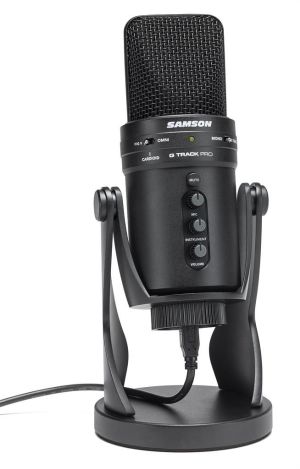 Mikrofon Samson G-Track USB PRO Mikrofon pojemnościowy z interfejsem audio i mikserem (SAGM1UPRO) 1