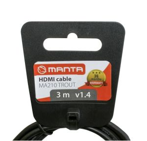 Kabel Manta HDMI - HDMI 3m czarny (MA210) 4