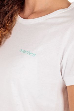 Martes Koszulka damska LADY BRANDO biała r. S 7