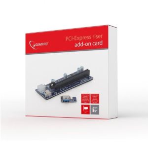 Gembird Karta Riser dla złącza PCI-Express (6-pinowe złącze zasilania) (RC-PCIEX-03) 2