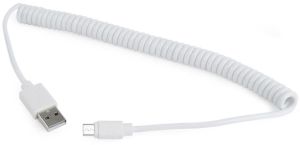 Kabel USB Gembird USB-A - microUSB 1.8 m Biały (CC-mUSB2C-AMBM-6-W) 1