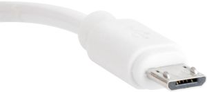 Kabel USB Gembird USB-A - microUSB 1.8 m Biały (CC-mUSB2C-AMBM-6-W) 3