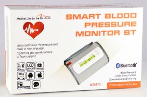 Ciśnieniomierz Media-Tech SMART BLOOD PRESSURE MONITOR BT – Inteligentny, z Bluetooth (MT5515) 2
