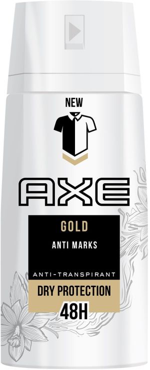 Axe Dezodorant w sprayu Gold Anti Marks 150 ml 1
