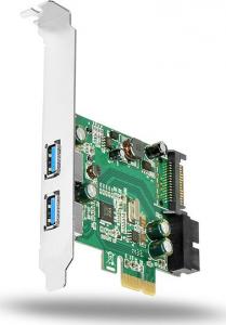 Kontroler Kouwell PCIe adapter 2+2x USB3.0 (PCEU-232V) 1