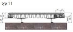 Caradon Grzejnik TT VK11 600 x 600mm 2