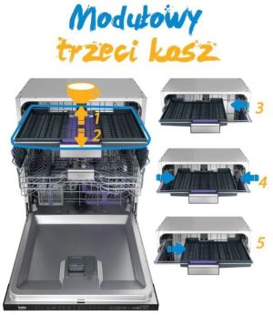 Zmywarka Beko DFN28423X 6