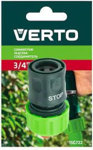 Verto Złączka STOP 3/4" jednomateriałowa (15G723) 2