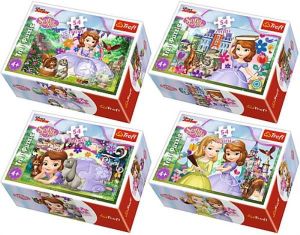Trefl Puzzle 54 mini Magiczny świat Księżniczki Zosi (54161) 1