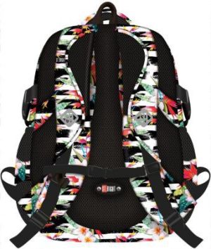 St. Majewski Plecak 4-komorowy Spine-Friendly Tropical Stripes (270992) 2