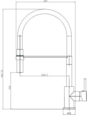 Bateria kuchenna Invena Kameleon stojąca szara (BZ-29-L05-C) 2