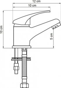 Zestaw prysznicowy Invena KOMPLET NATRYSKOWY SIROS 3-FUNKC. - AU-80-001-M 5