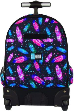 St. Majewski Plecak na kółkach Stright TB-01 Feathers (270726) 10