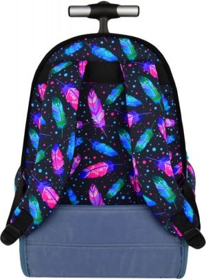 St. Majewski Plecak na kółkach Stright TB-01 Feathers (270726) 4