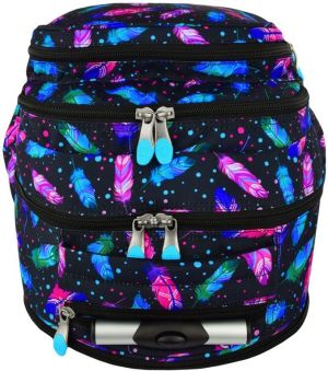 St. Majewski Plecak na kółkach Stright TB-01 Feathers (270726) 6