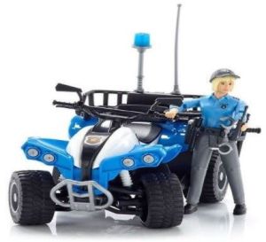 Bruder Bruder bworld Police Quad-Bike with Policeman and Accessories 1