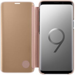 Samsung S9 Clear View Standing Cover Gold EF-ZG960CFEGWW 3