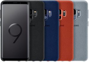 Samsung S9 Alcantara Cover Red EF-XG960AREGWW 4