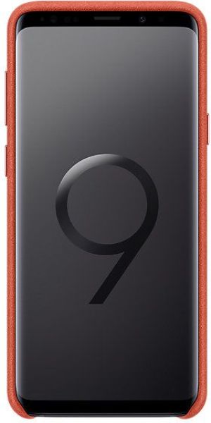 Samsung S9+ Alcantara Cover Red EF-XG965AREGWW 1
