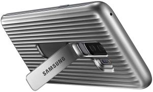 Samsung S9+ Protective Standing Cover Silver EF-RG965CSEGWW 7