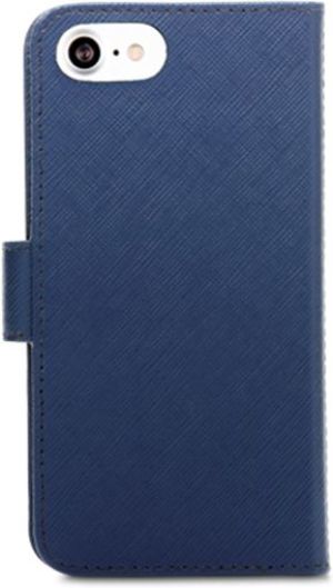 Etui skórzane New York do Apple iPhone 7 granatowe (NYI7MIBL5017) 3