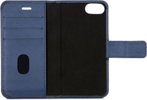 Etui skórzane New York do Apple iPhone 7 granatowe (NYI7MIBL5017) 6