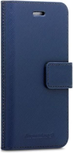 Etui skórzane New York do Apple iPhone 7 granatowe (NYI7MIBL5017) 8